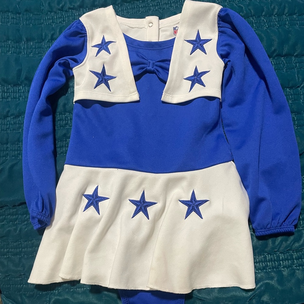 NFL Blue and White Star Dance Costume